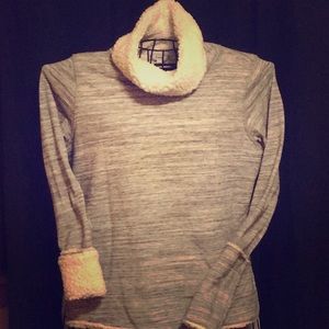 Sonoma faux fur lining women sweater